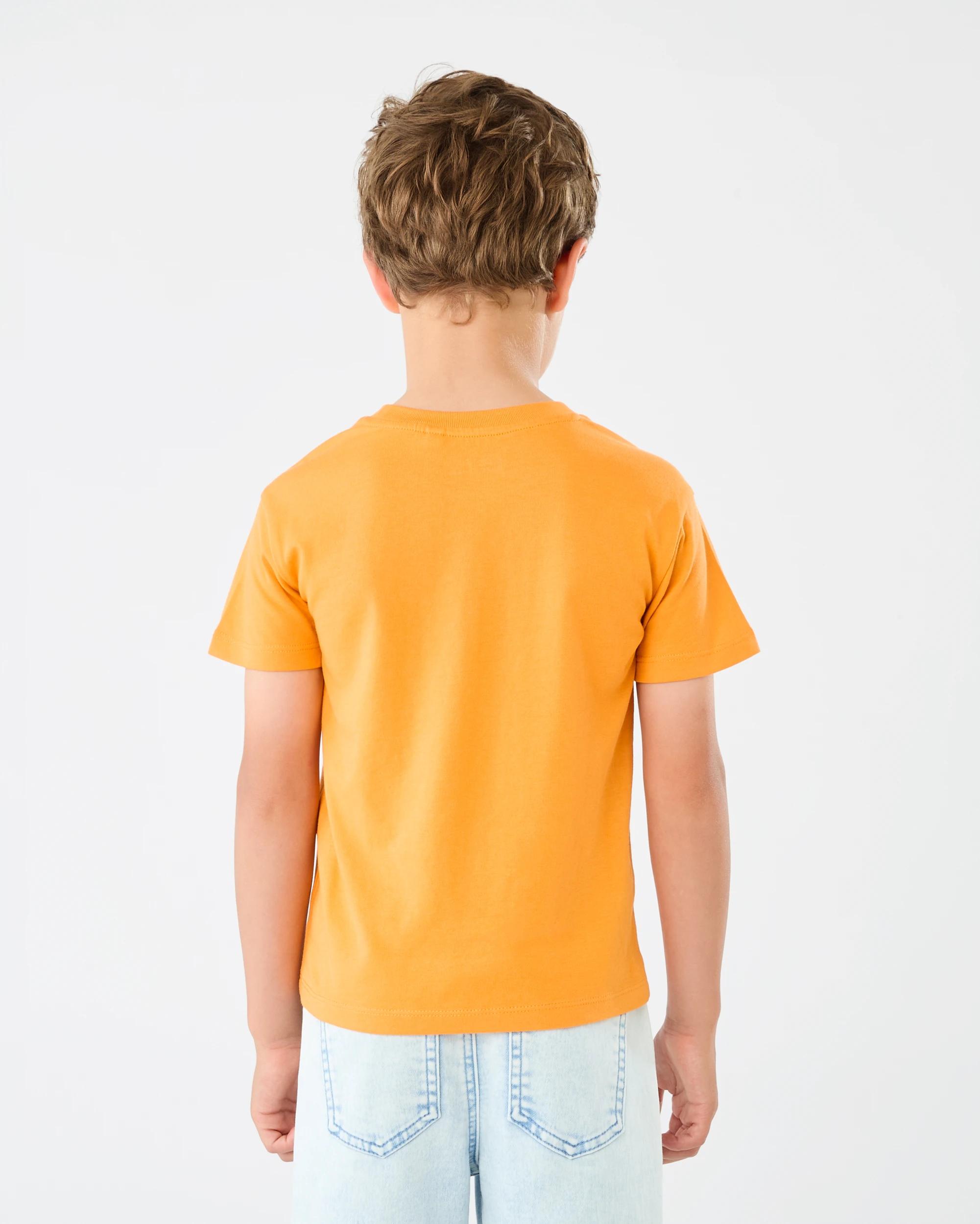 3 Chest Print T-shirt Org Slogan, 3 of 7