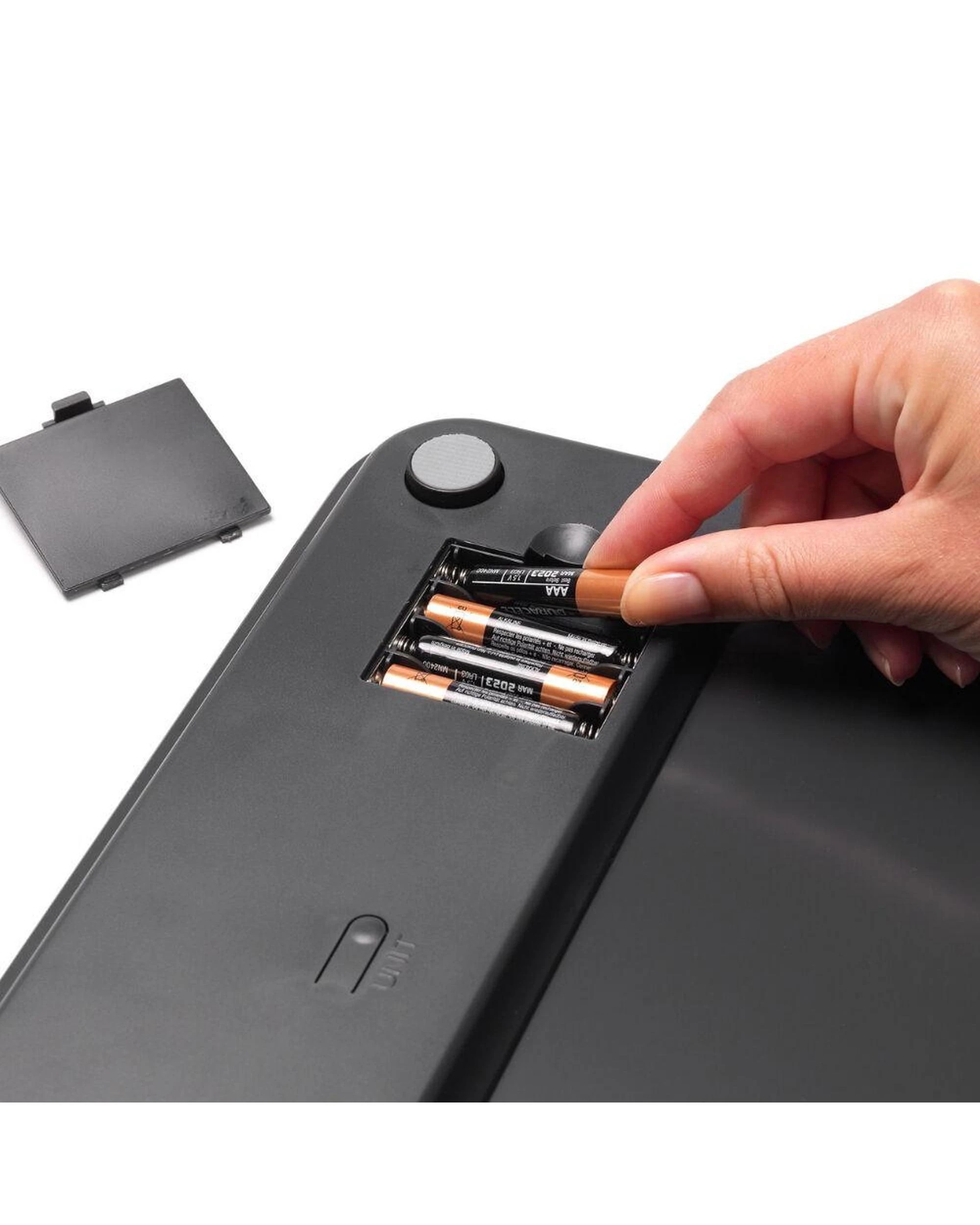 3 Brabantia Digital Bathroom Scale Dark Grey, 3 of 4