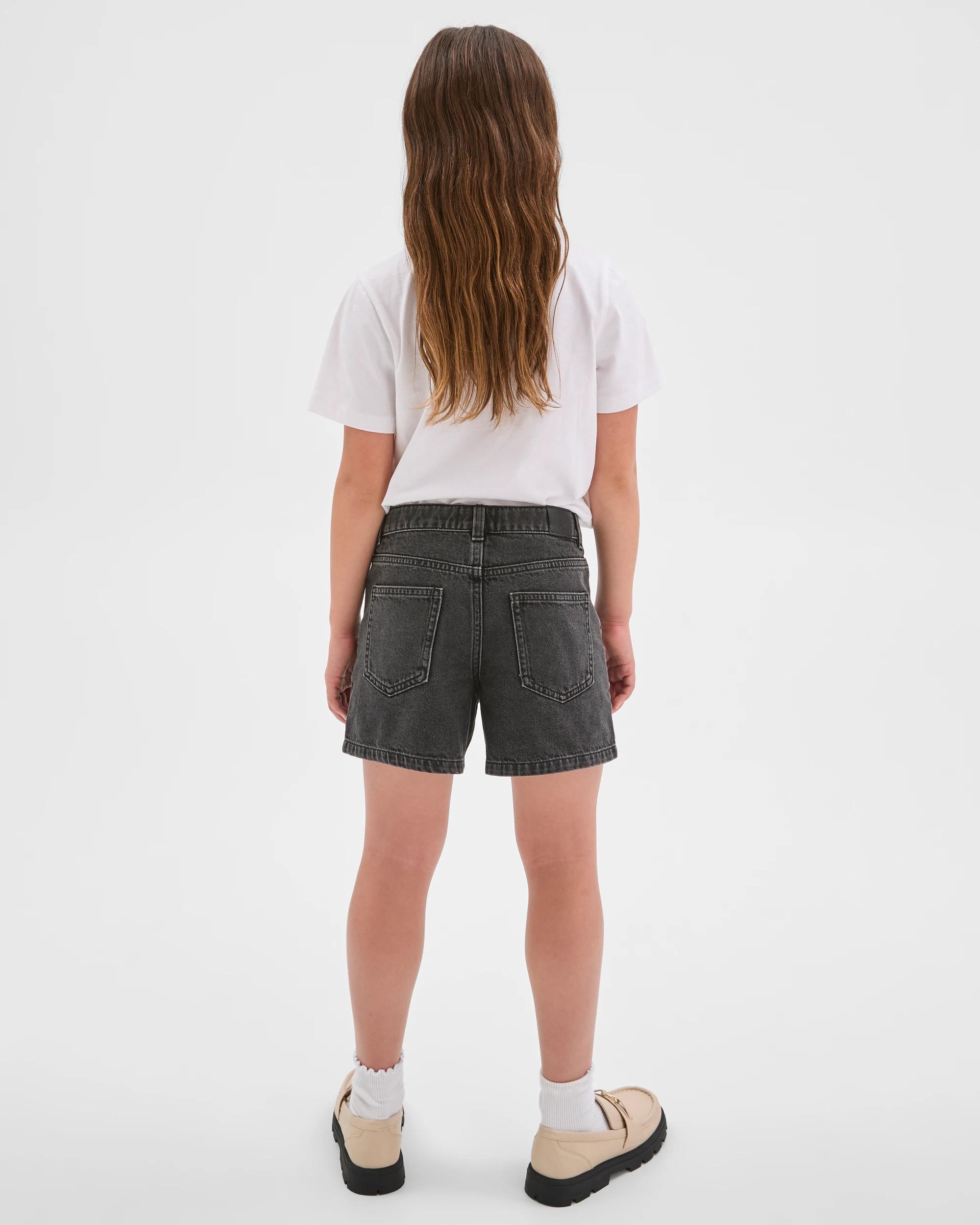 4 Target Kids Short Length Denim Shorts BLACK, 4 of 6