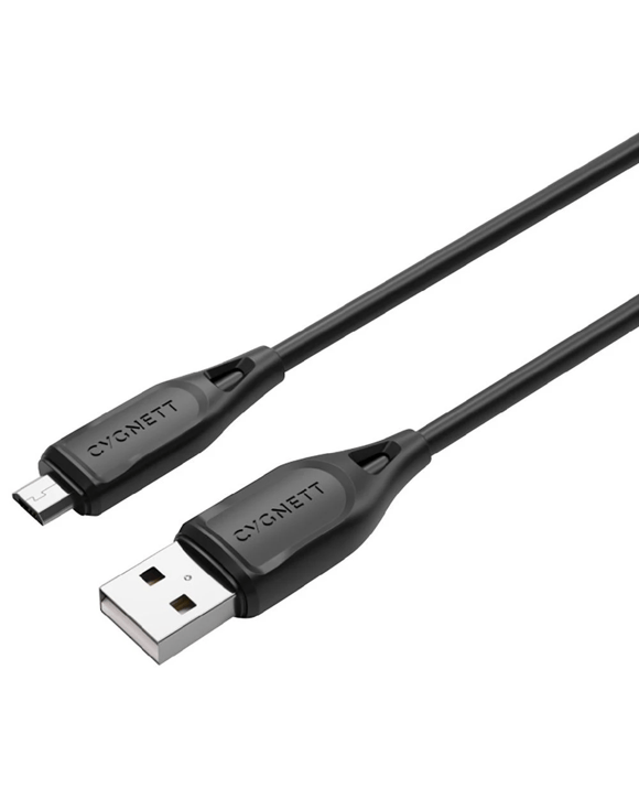 Cygnett Essentials USB-A to Micro USB Cable 1m Black