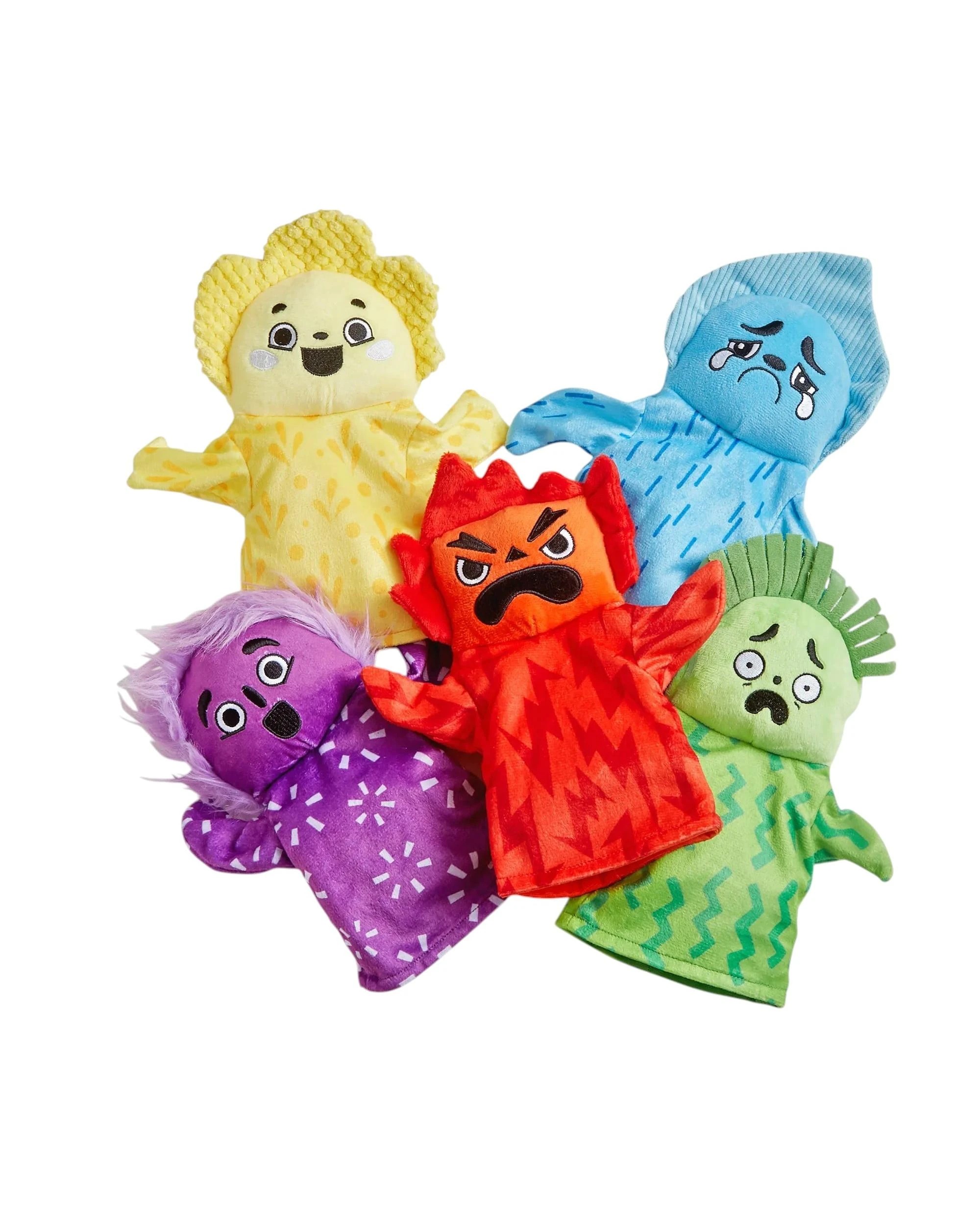 1 Hand2Mind Feelings Family Hand Puppets, 1 of 7