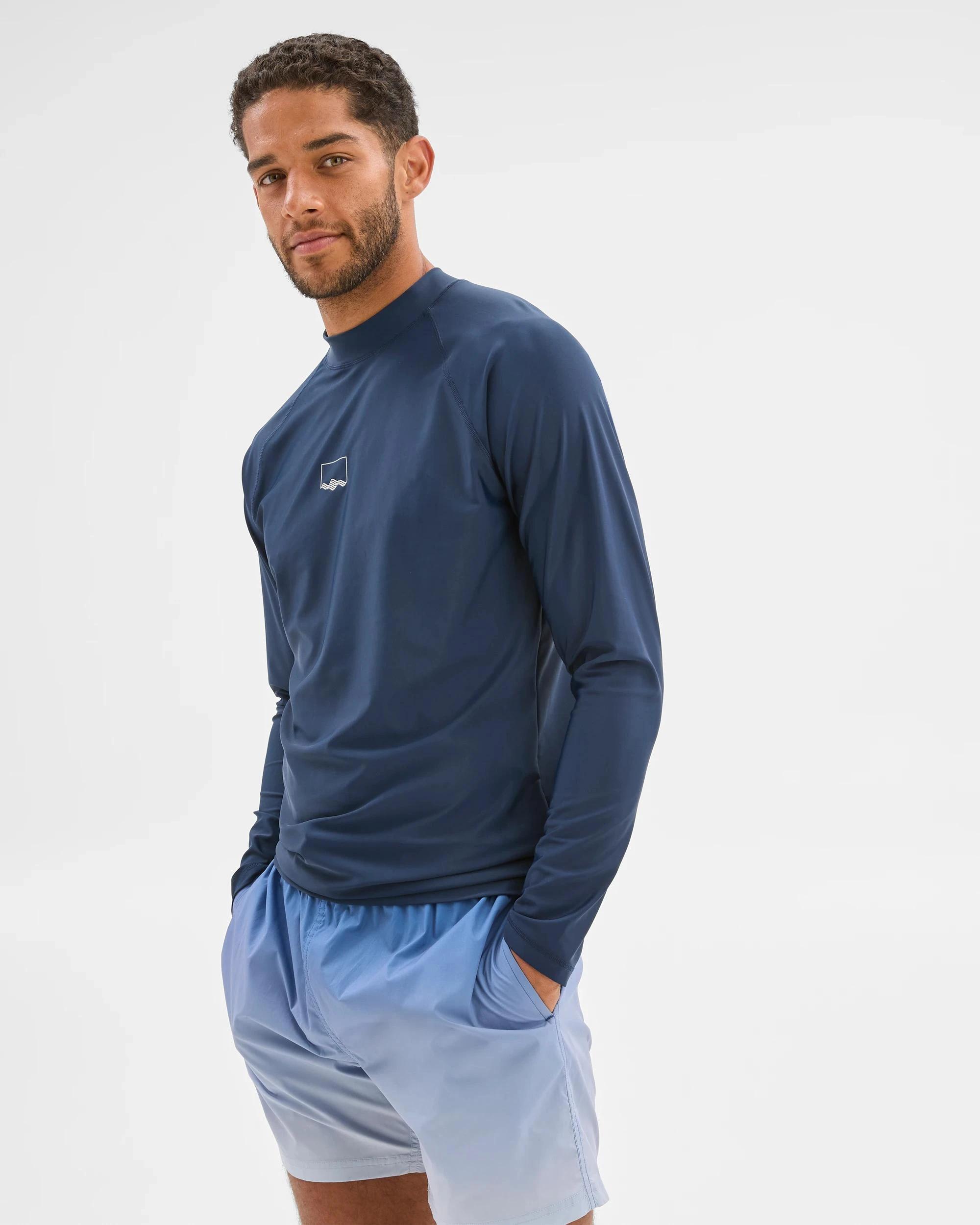 1 Target Long Sleeve Swim Rash Vest NAVY, 1 of 5