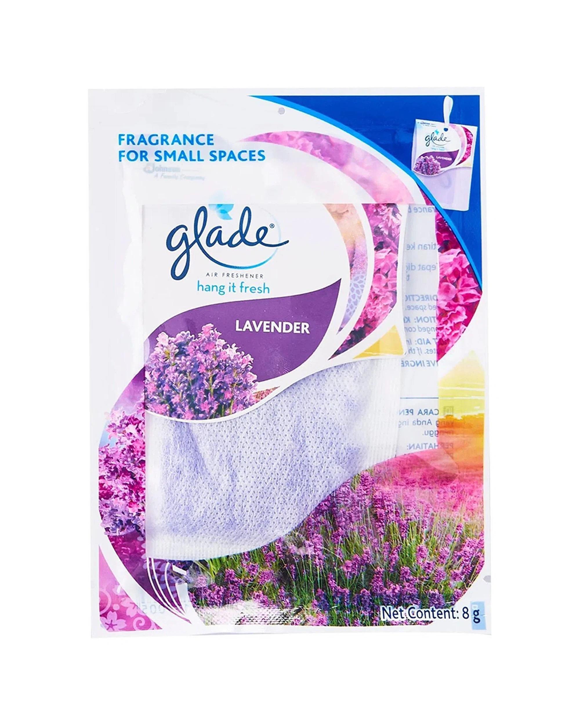 4 Glade 6 Pack Hang It Fresh Air Freshener Assorted Scents 8g - Multi, 4 of 5