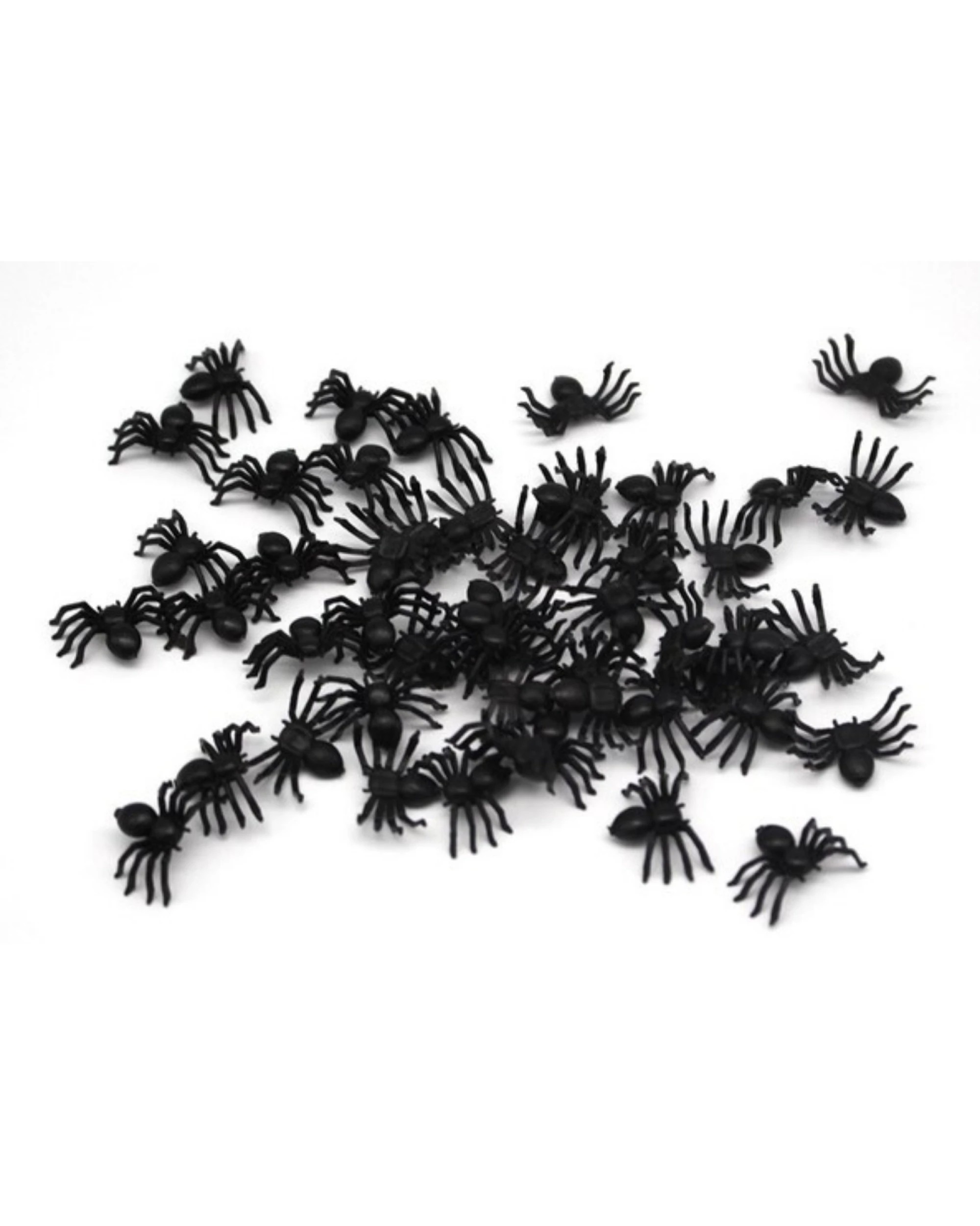 4 BR Costumes Mini Fake Spiders Prank Gag Toy for Halloween, 4 of 5