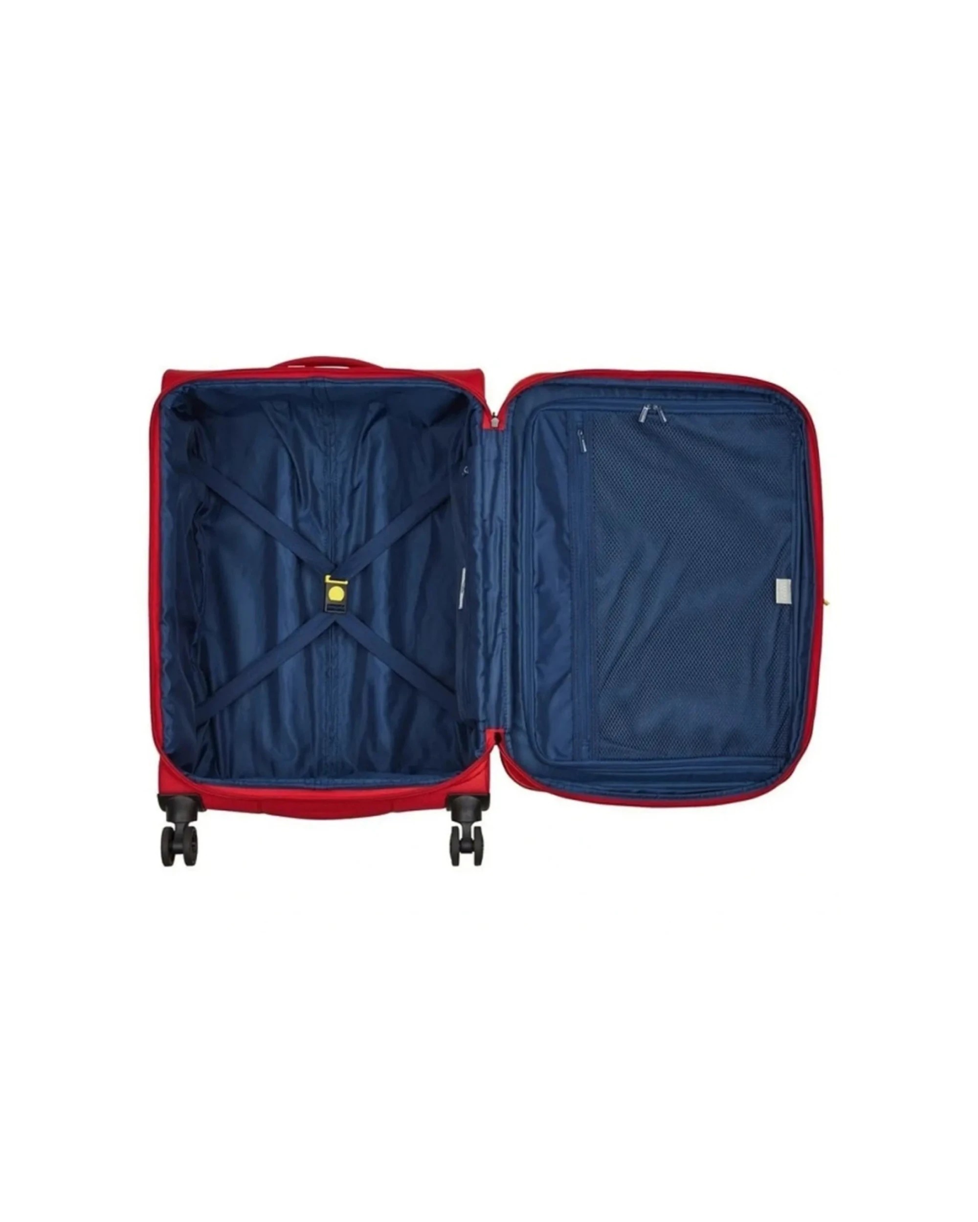 2 Delsey Luggage Brochant 3 Medium 67cm Expandable Travel Luggage Suitcase TSA Lock - Red, 2 of 7