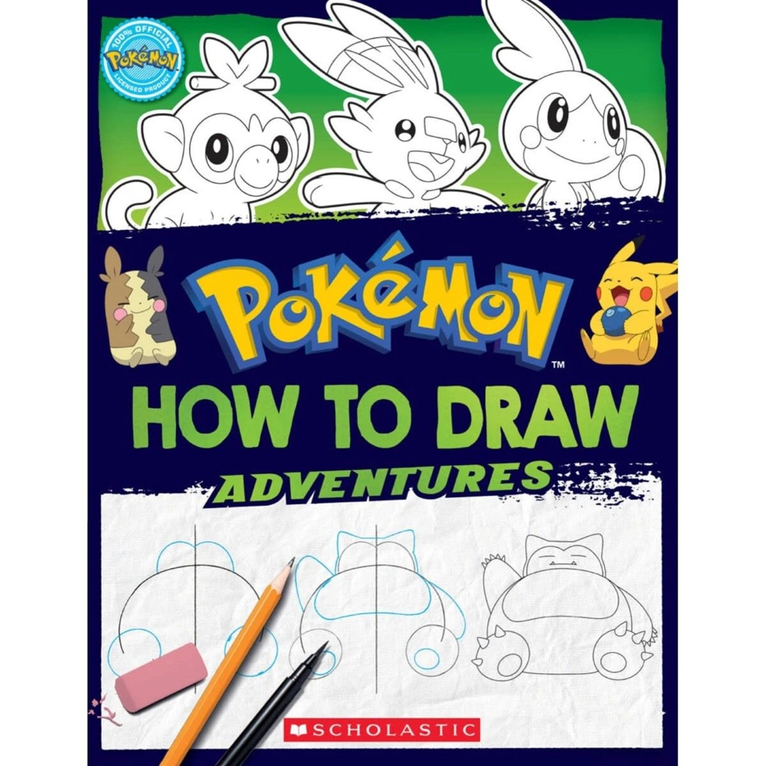 1 Pokemon: How to Draw Adventures - Book, 1 of 1