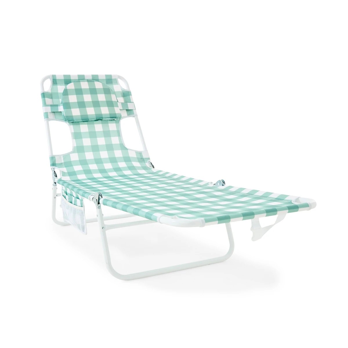 4 Face Down Lounger - Gingham, 4 of 10