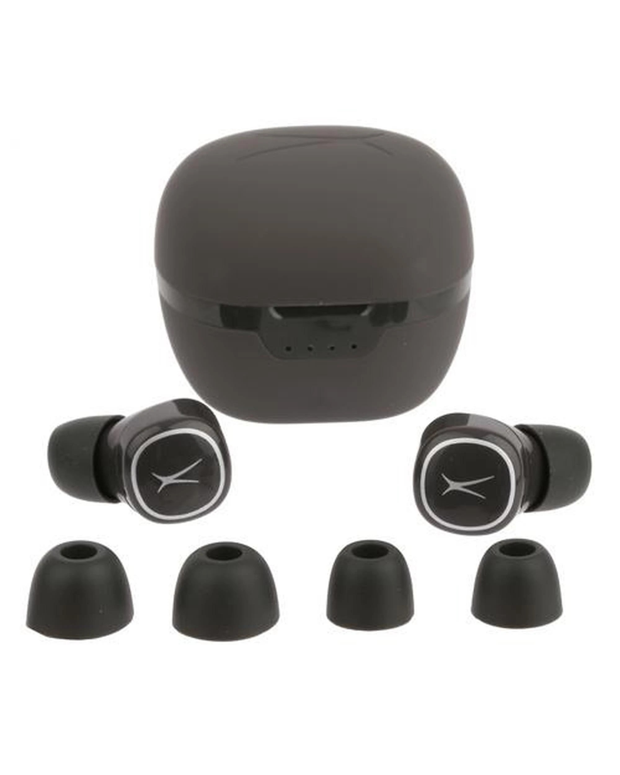 5 Altec Lansing True Wireless Nanopods 2.0 w Charging Case Charcoal Grey, 5 of 5