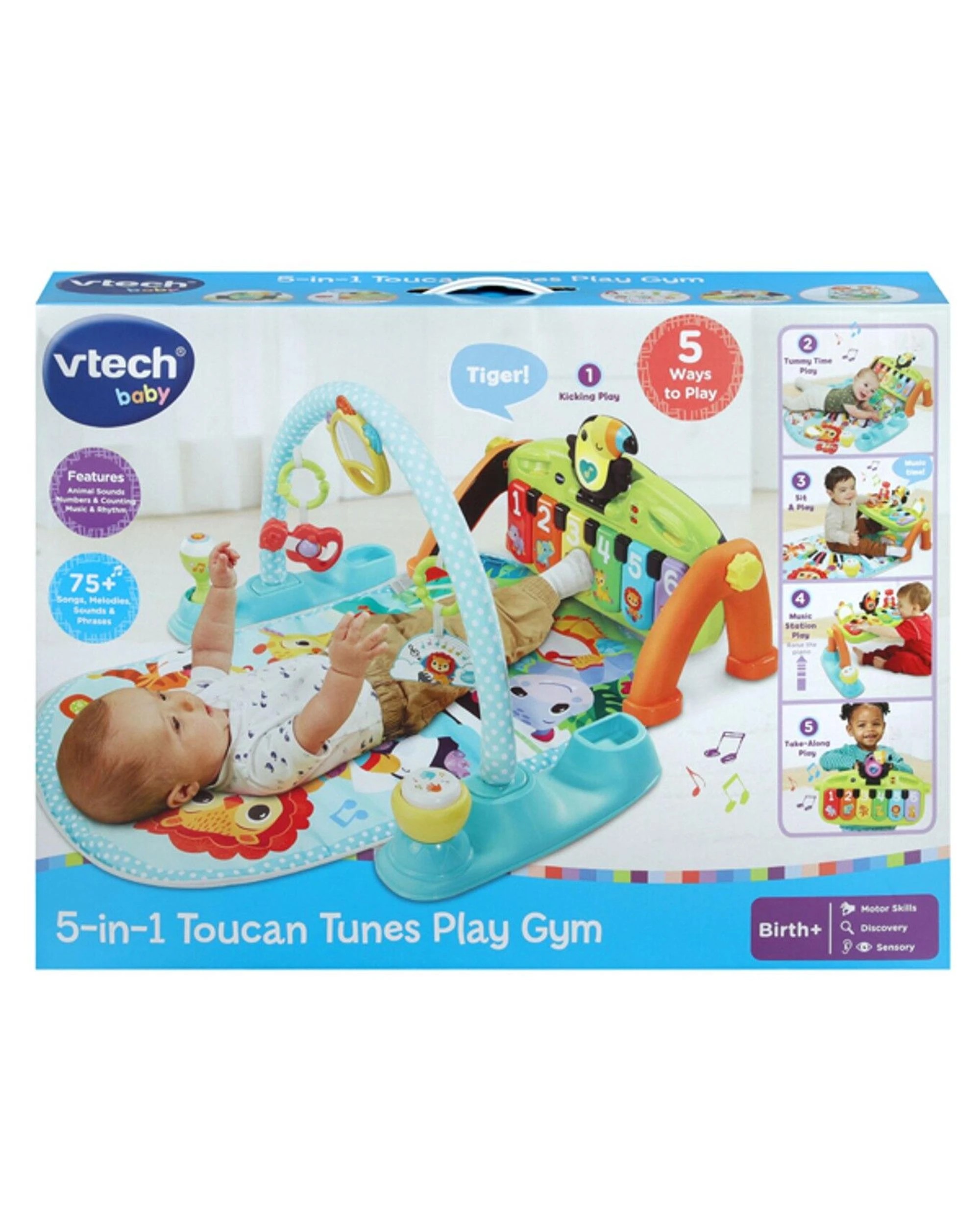 1 VTech Baby 5-in-1 Toucan Tunes Play Gym, 1 of 7