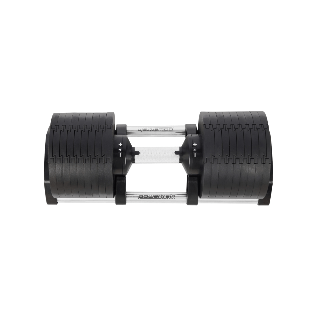 2 Powertrain Eon 72kg Dial-Up Adjustable Dumbbell Home Gym Weights Plates Exercise, 2 of 6