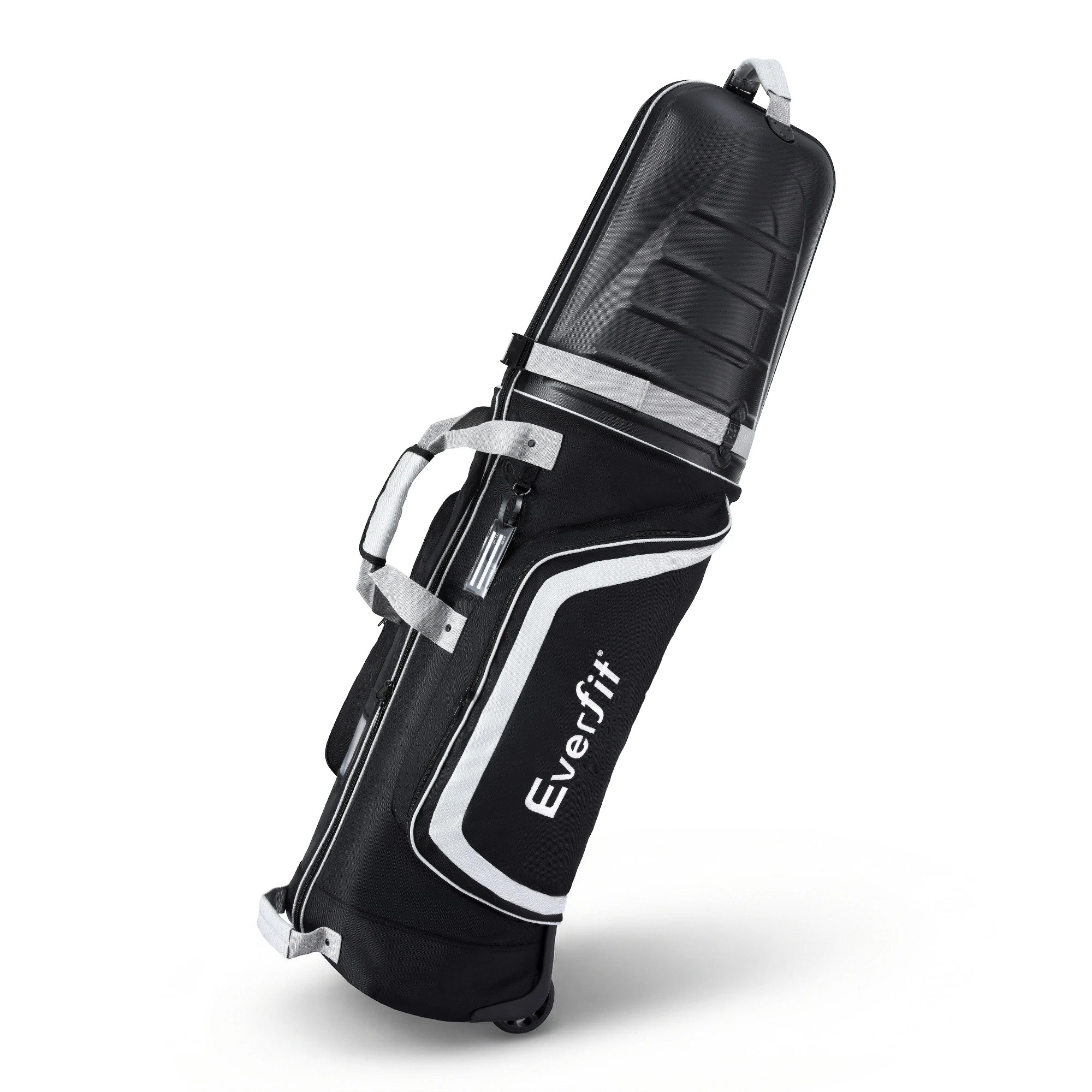 1 Everfit Golf Travel Bags for Airlines with Wheels Golf Clubs Hard Case Foldable - Multi, 1 of 6