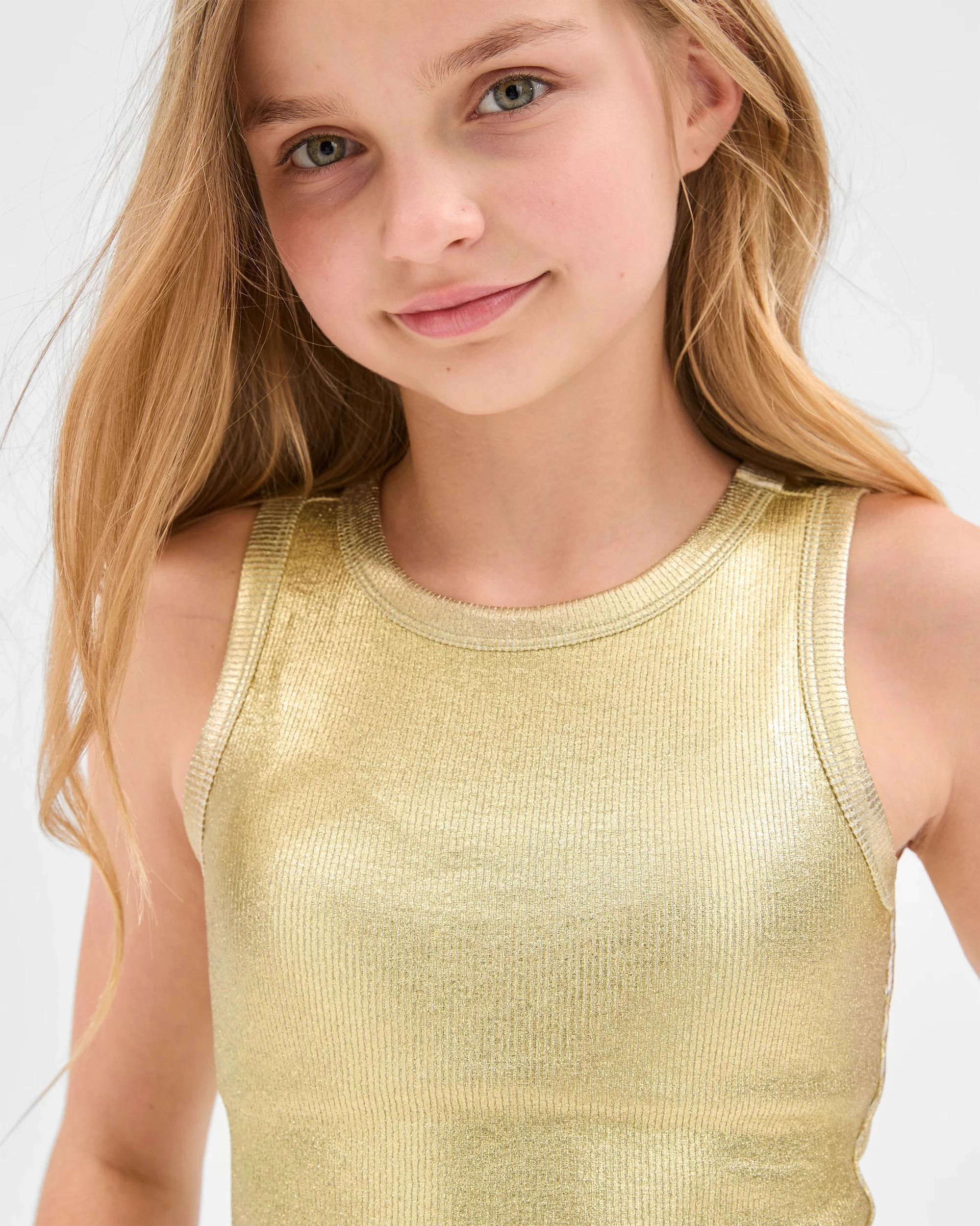 1 Target Metallic Rib Tank GOLD METALLIC, 1 of 7