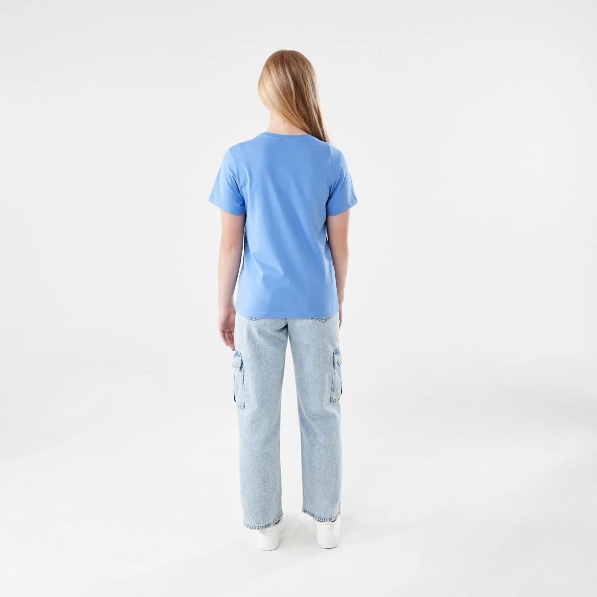 6 Short Sleeve Print T-shirt EASY DAYS NEW VIBE BLUE, 6 of 6
