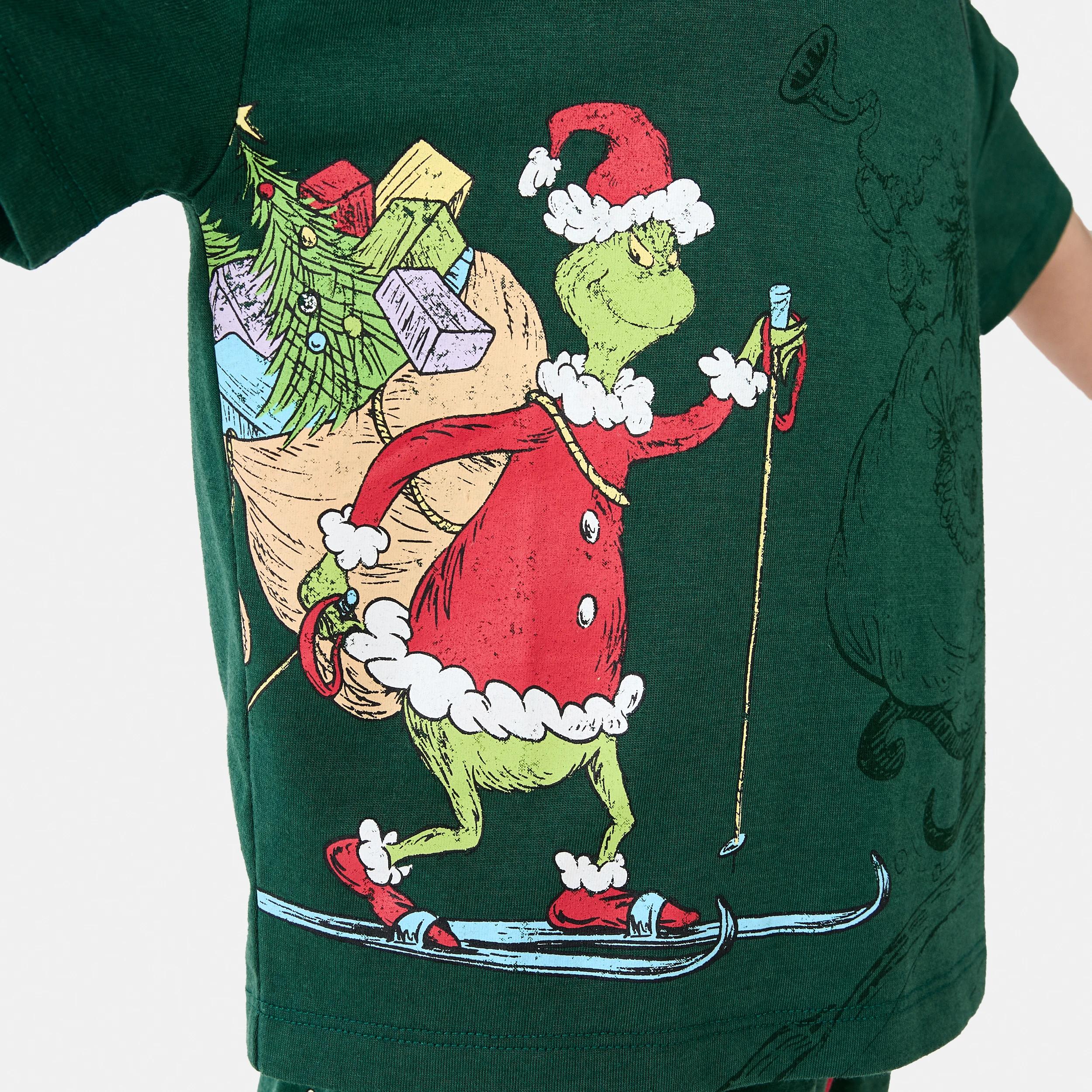 5 The Grinch License Christmas Family Matching Knit Pyjama Set GRINCH FAMILY, 5 of 10