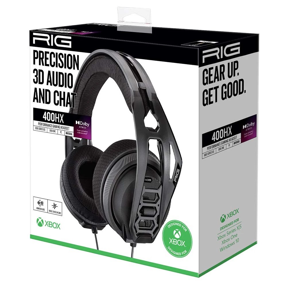 5 RIG 400HX V2 3D Audio Gaming Headset - Black
 - Black, 5 of 5