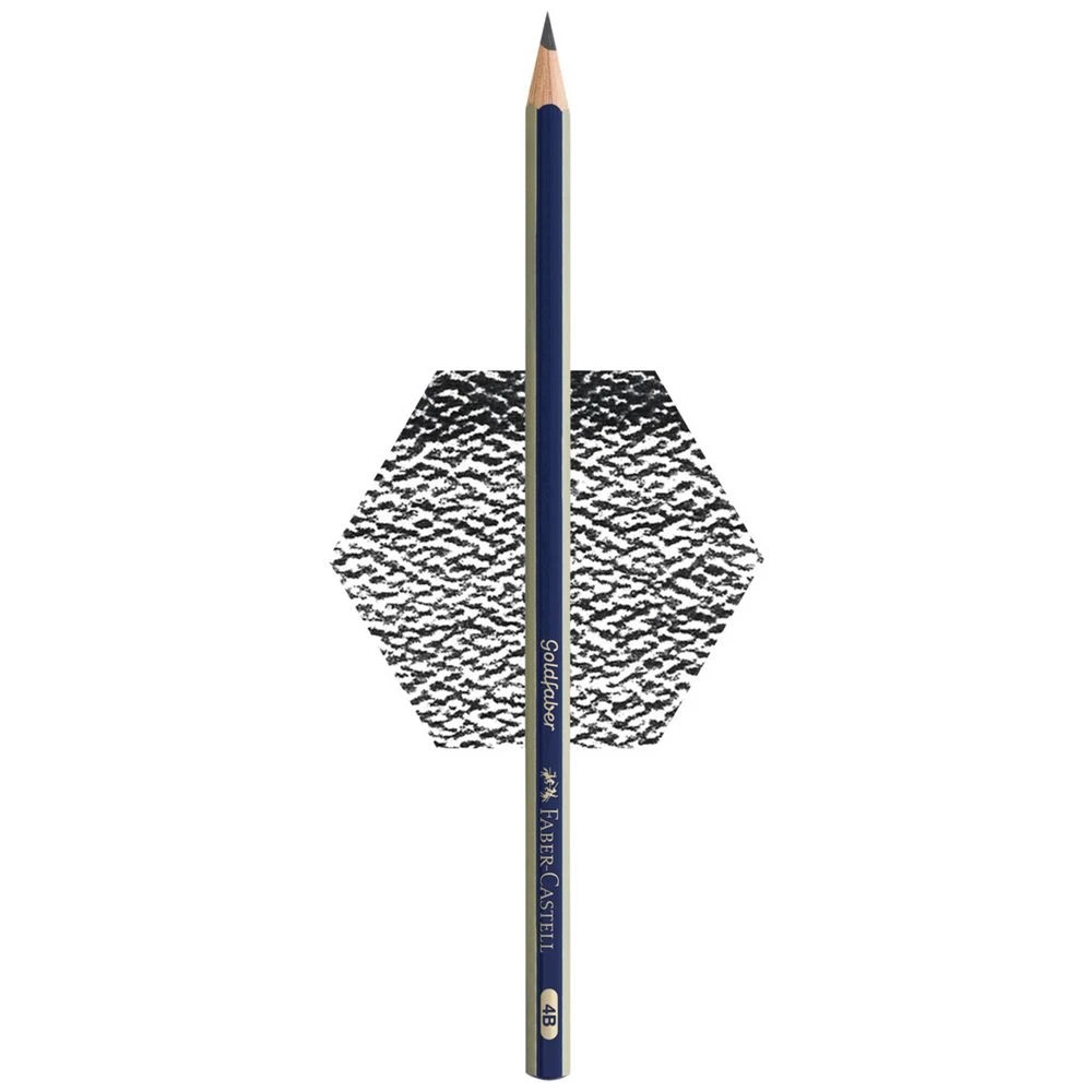 3 Faber-Castell Goldfaber Graphite Pencil 4B, 3 of 6