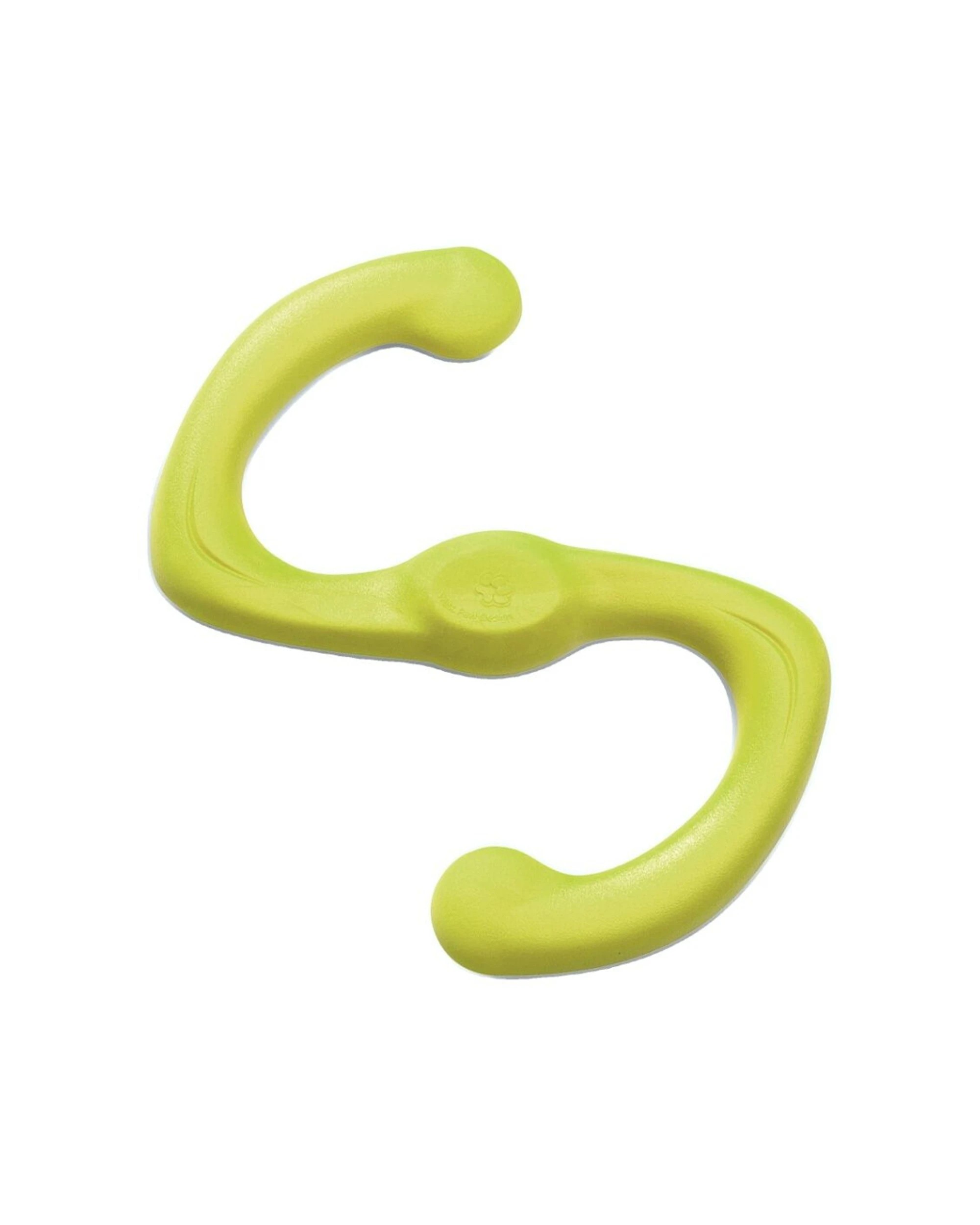 1 West Paw Bumi Dog Toy Large Stretchable Fetch Tug Zogoflex Dishwasher Safe - Green, 1 of 2