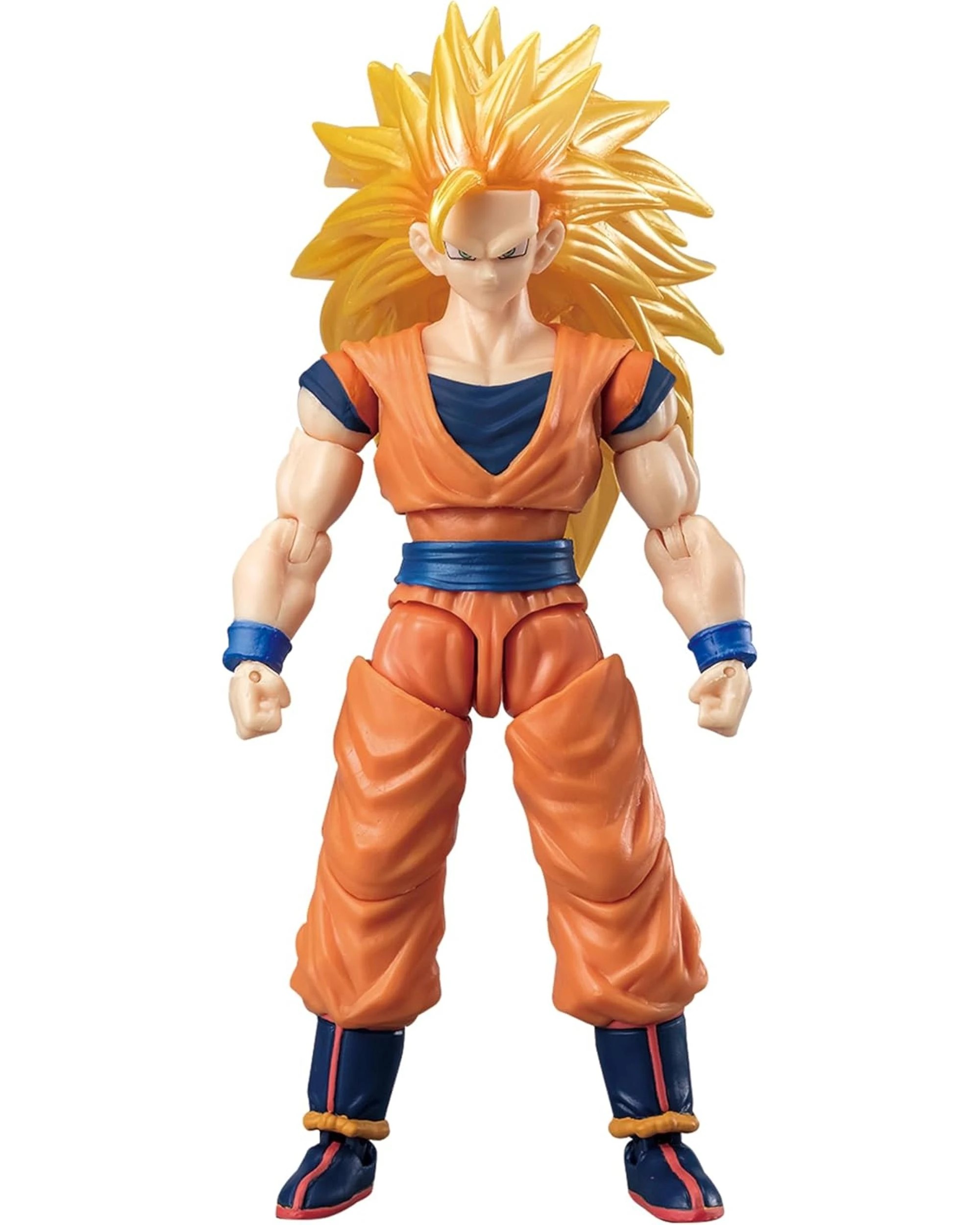 4 Bandai Dragon Ball Evolve Super Saiyan 3 Son Goku 5 inch Figure, 4 of 4