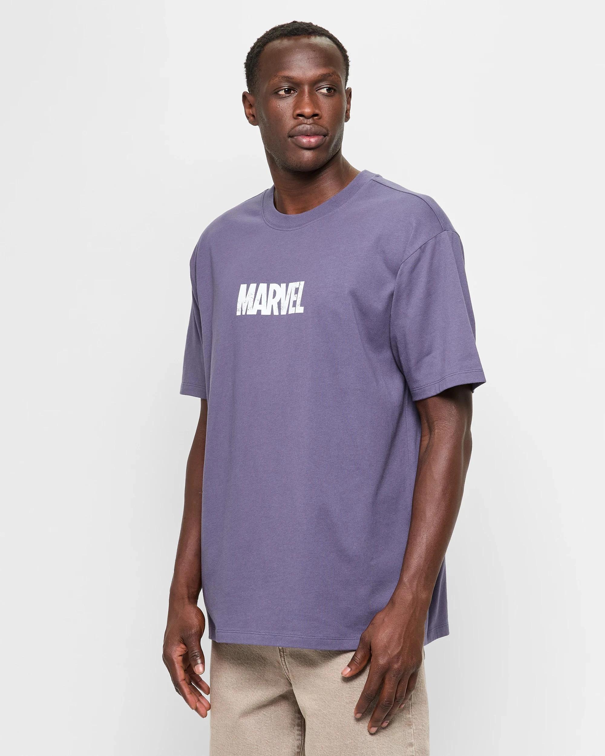 3 Licensed Australian Cotton Marvel Legacy T-Shirt BLUE, 3 of 5