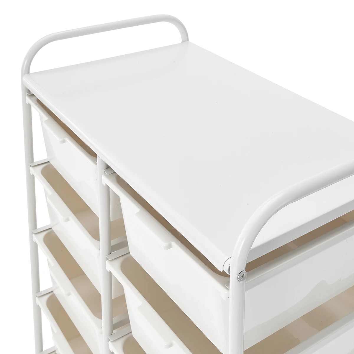 6 10 Drawer Unit - White, 6 of 10