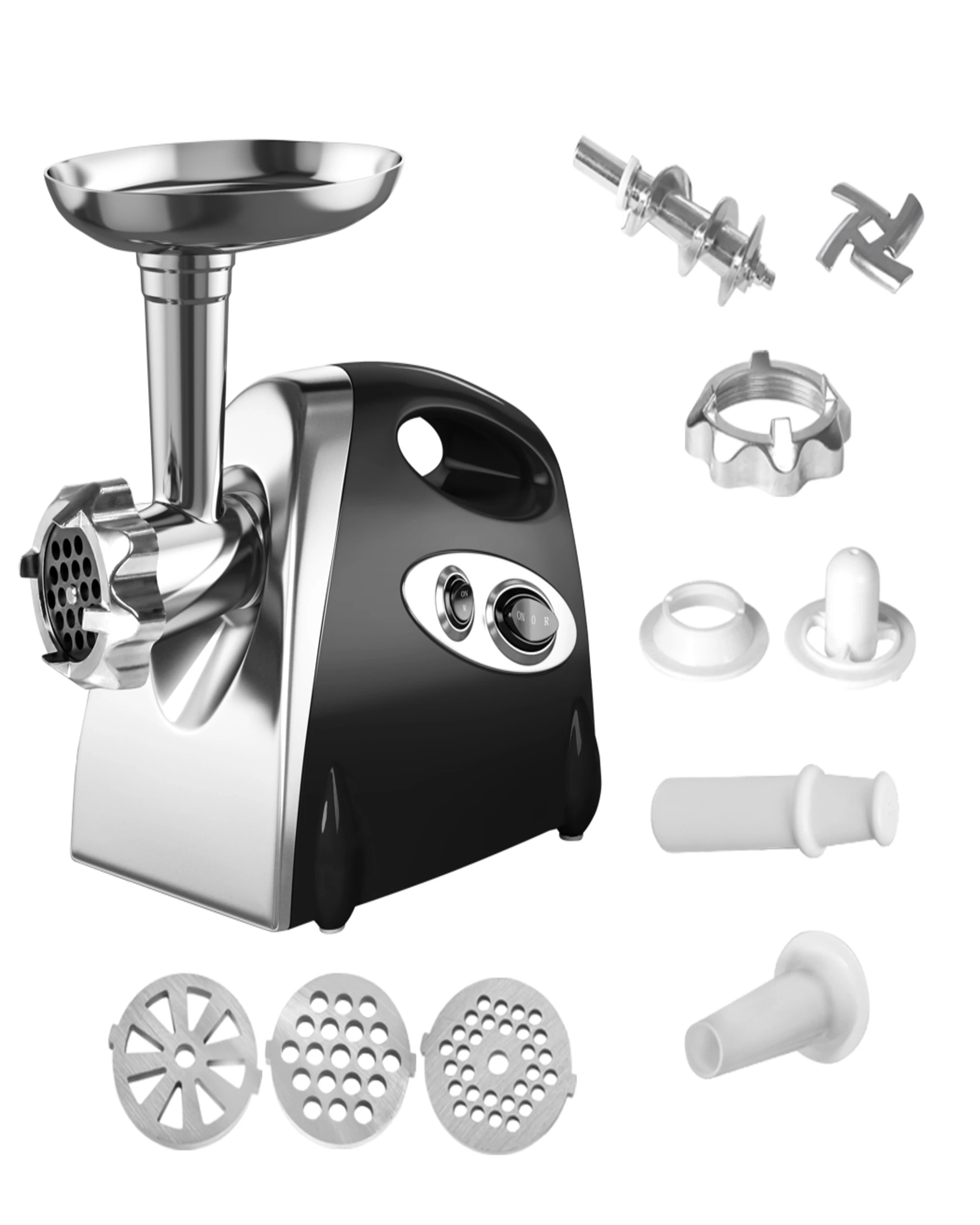 6 Spector 800W Electric Meat Grinder Mincer -Black, 6 of 7