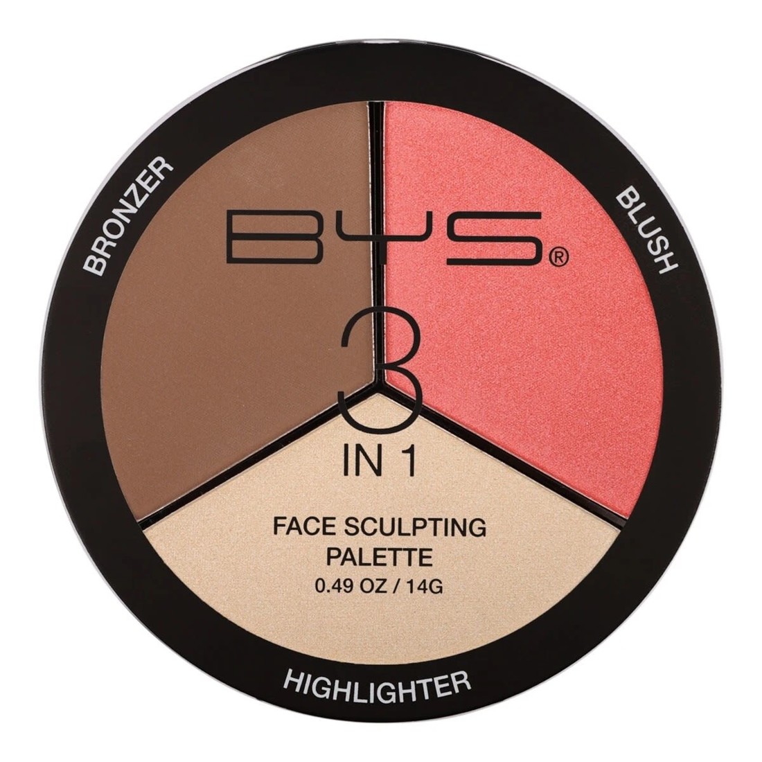 2 BYS 3-in-1 Face Sculpting Palette - Fresh Face, 2 of 4