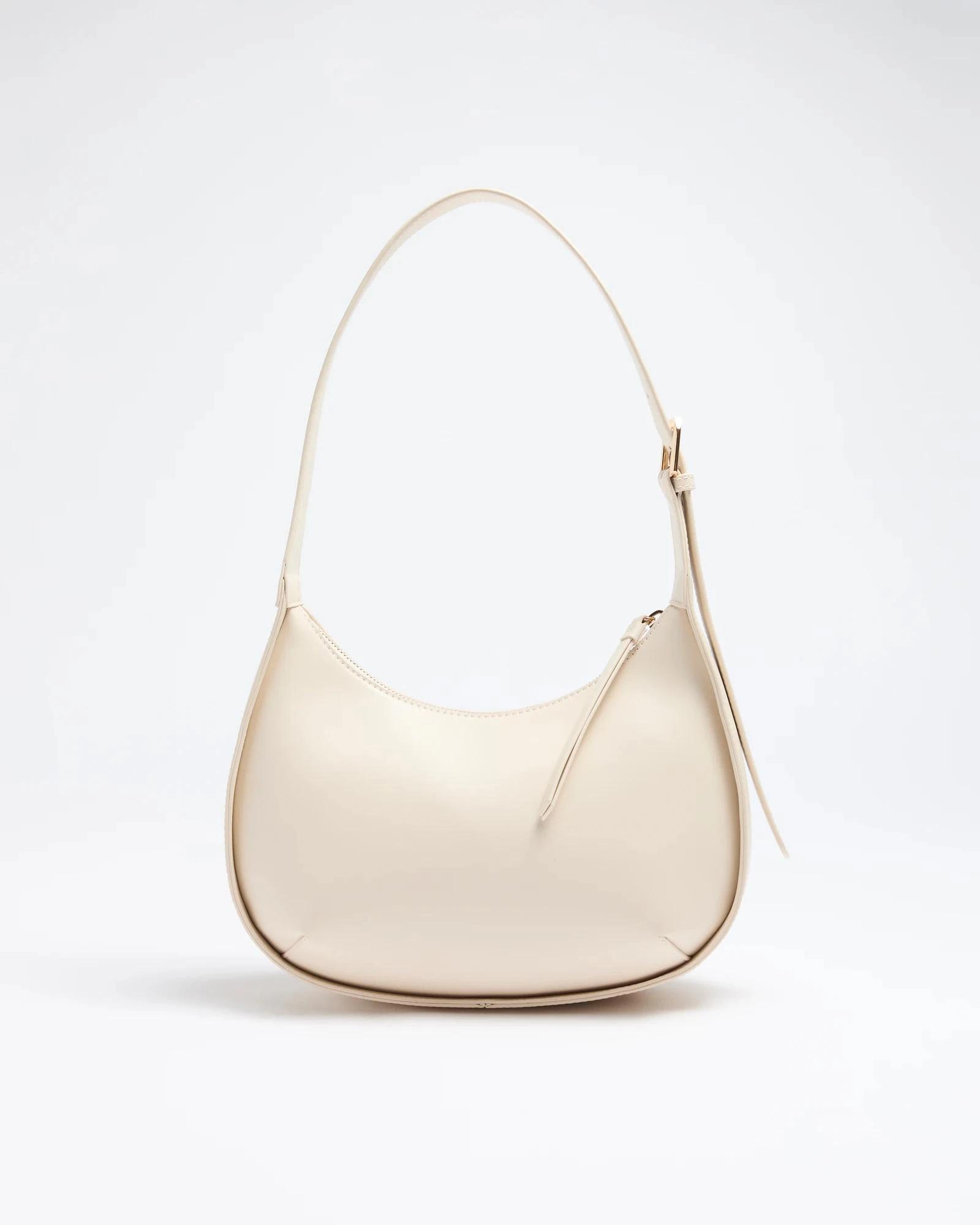 1 Target Half Moon Shoulder Bag CREAM, 1 of 2