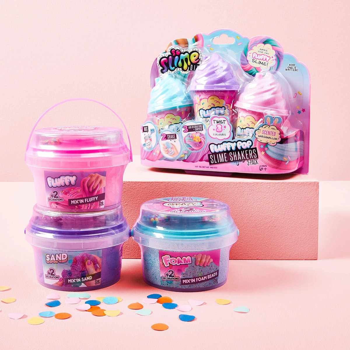 3 3 Pack So Slime DIY Fluffy Pop Shakers, 3 of 4