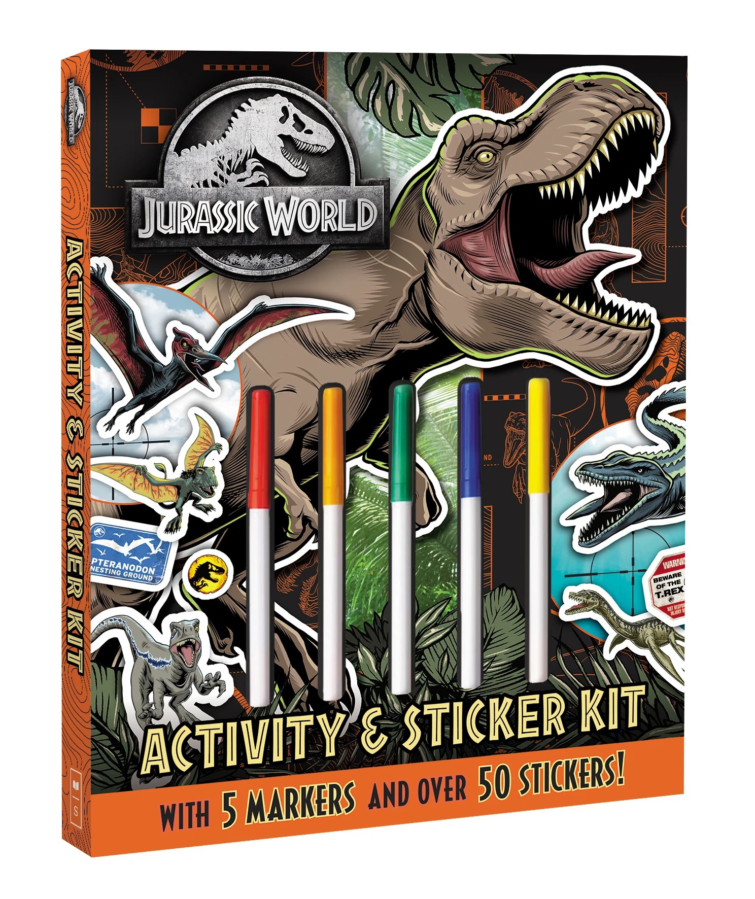 1 Jurassic World: Activity and Sticker Kit - Book
