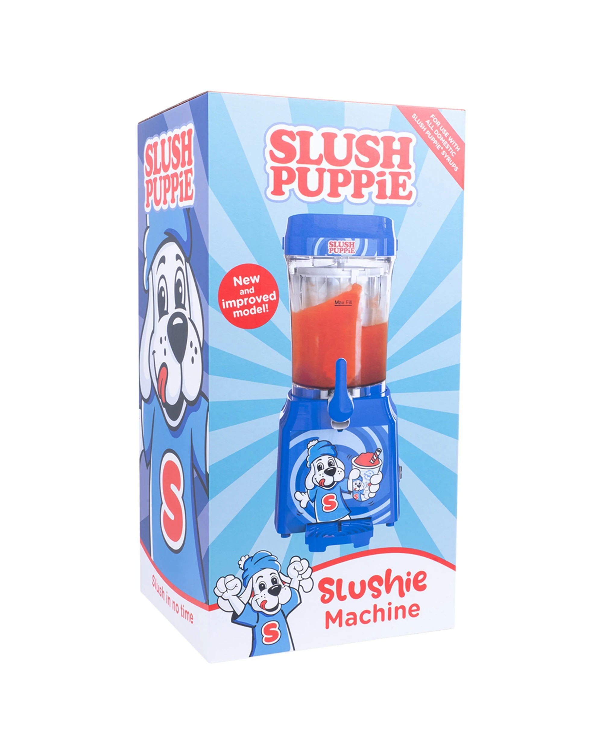 2 Slush Puppie Slushie Maker Machine 1L Compact Countertop Foot Pedal Party
 - blue, 2 of 8
