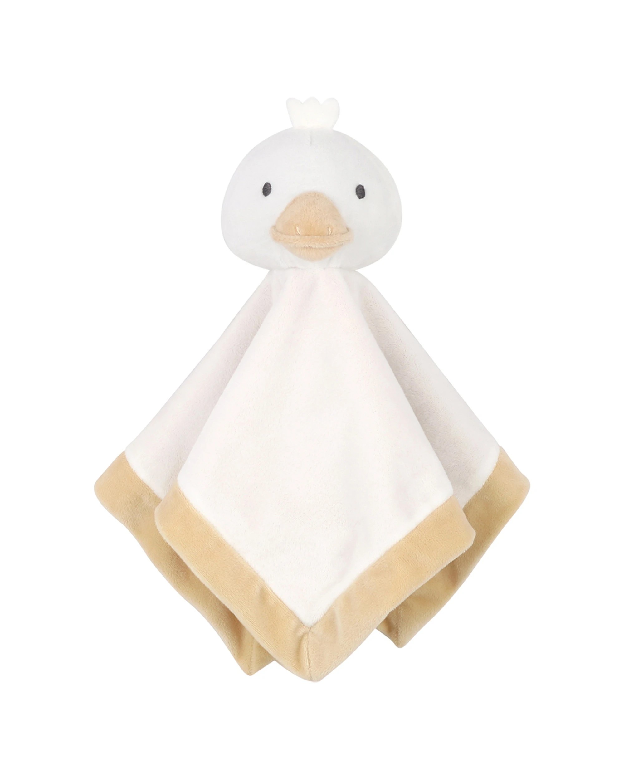 1 Little Haven Security Goose Soft Baby Wrap Blanket 0M Plus Self Soothing Comfort - White, 1 of 2