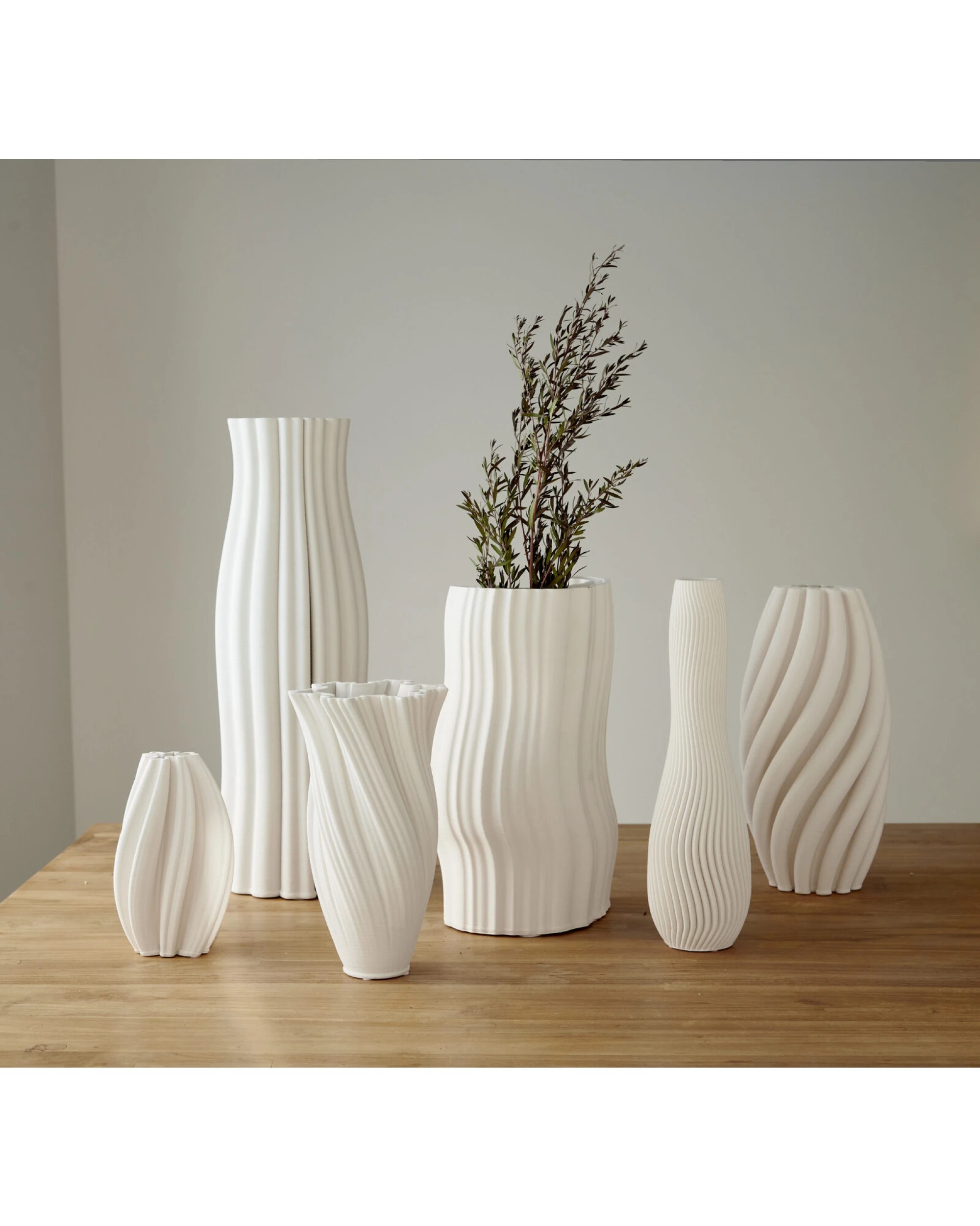 7 One Six Eight London Mila Vase - 17cm - White, 7 of 7