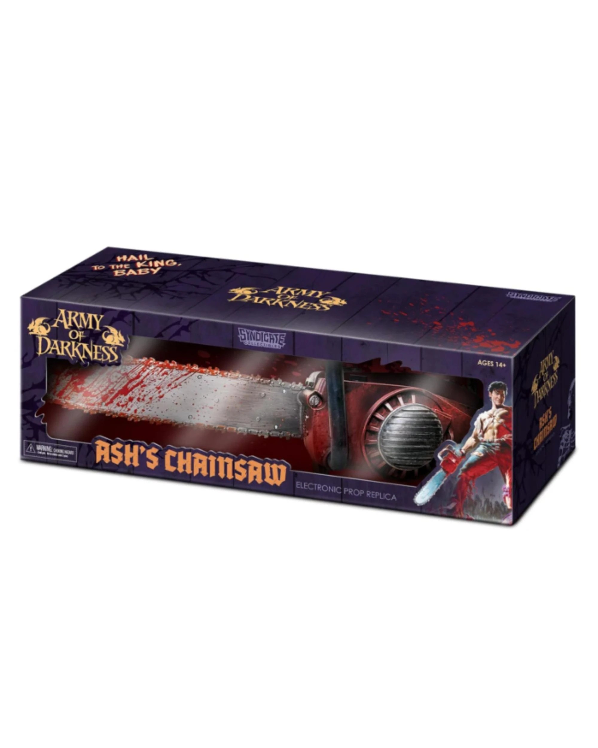 1 Army of Darkness Ash's Chainsaw Electronic 1:1 Scale Prop Replica, 1 of 1