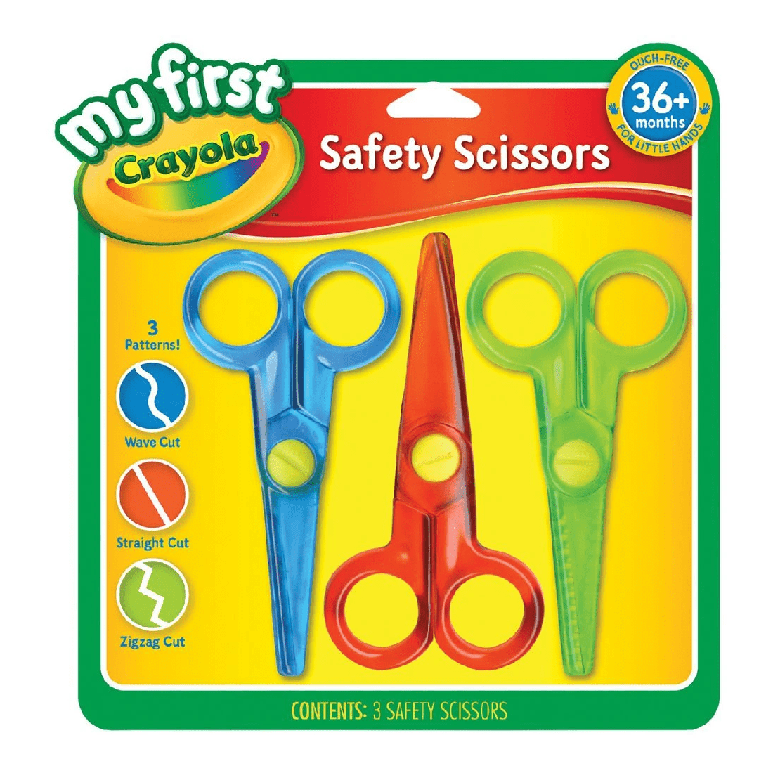 1 Crayola My First School Safety Scissors 3 Pack, 1 of 1