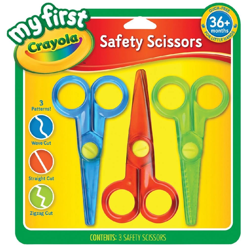 1 Crayola My First School Safety Scissors 3 Pack, 1 of 1