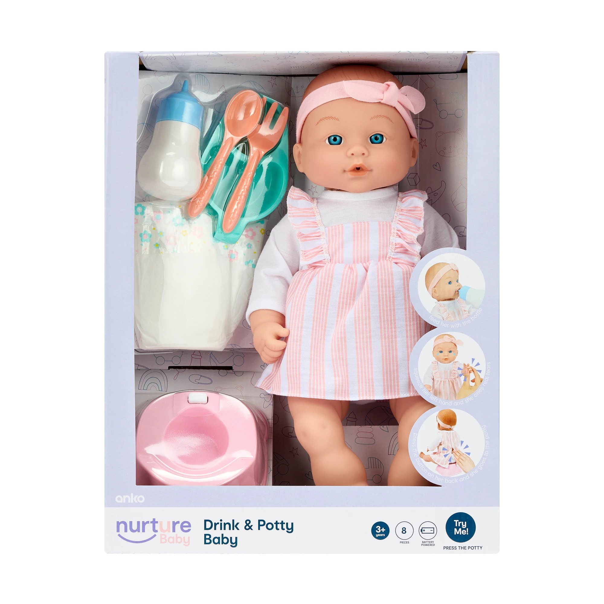 8 8 Piece Drink and Potty Baby, 8 of 9