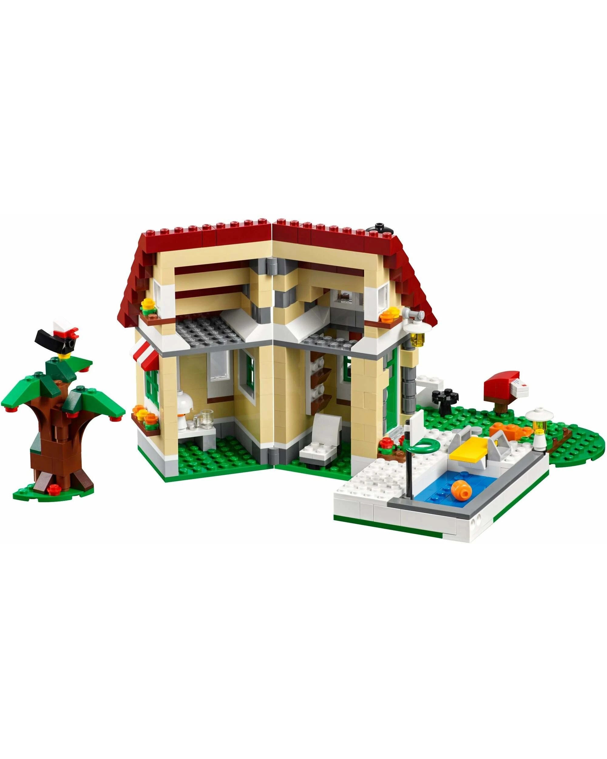 4 LEGO 31038 Changing Seasons: 3-in-1 Summer, Autumn & Winter Cottage, 4 of 5