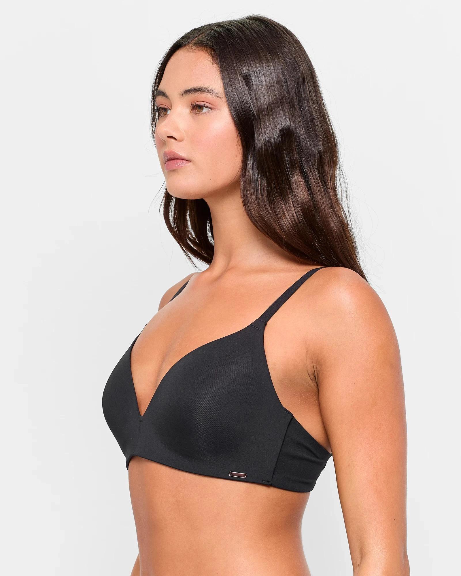 2 Target Woman 2 Pack Wirefree T-Shirt Bras BLACK, 2 of 4