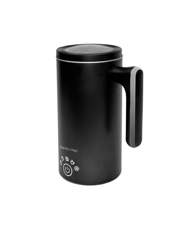 Barista Mate Hot & Cold Milk Frother, 5 Modes for Foam, Warming & Frothing Milk