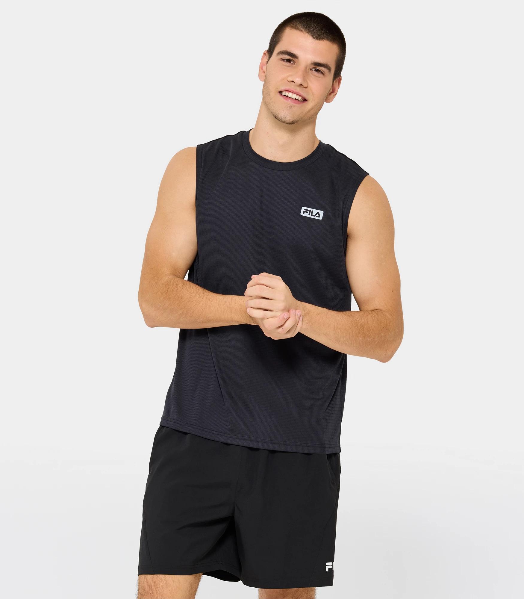 1 Amos Active Training Tank Top - Fila BLACK, 1 of 5