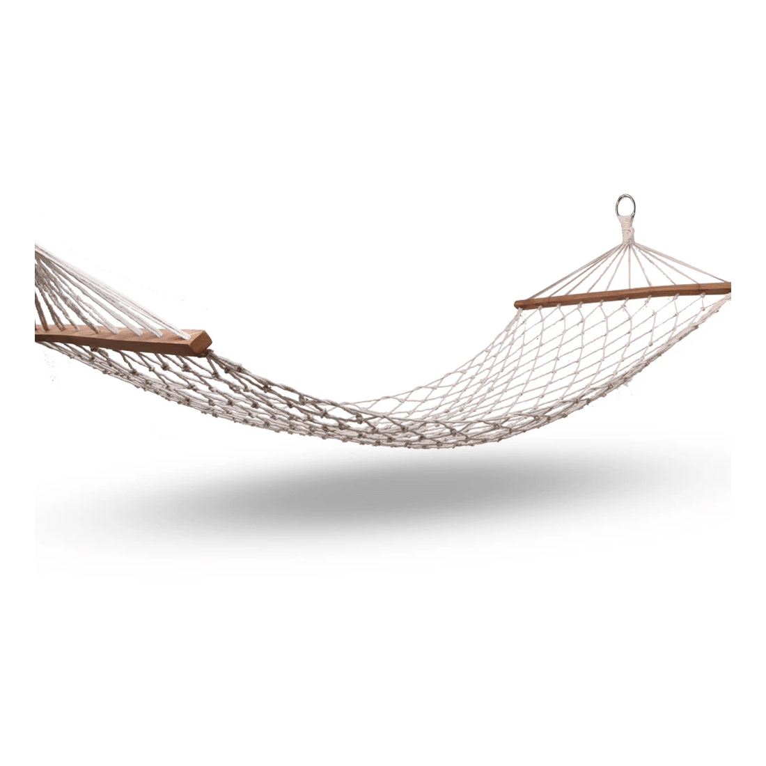 1 Gardeon Hammock Bed Outdoor Chair Camping Hammocks Hanging Mesh - Beige, 1 of 7