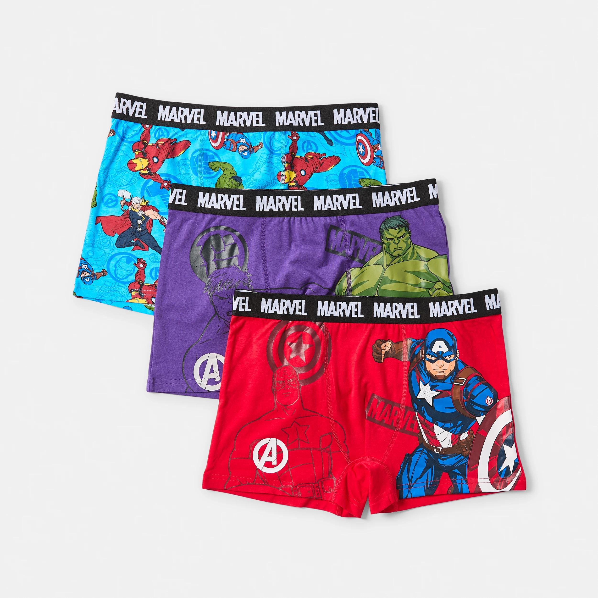 2 3 Pack Marvel License Trunks MARVEL, 2 of 10