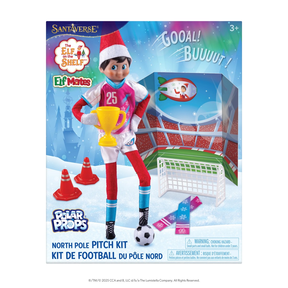 1 The Elf on the Shelf Polar Props: Soccer Kit, 1 of 5