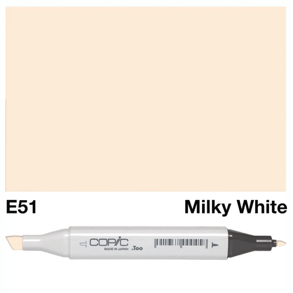 3 Copic Classic Original Dual Nib Marker E51 Milky White, 3 of 3