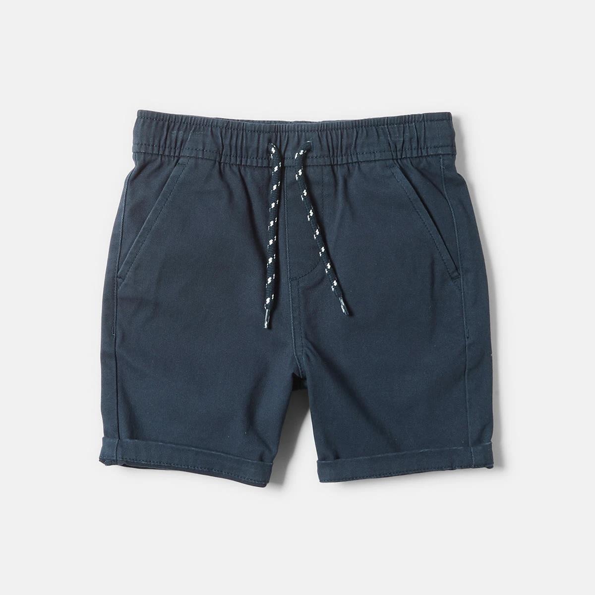 8 Pull On Chino Shorts Dress Navy, 8 of 9