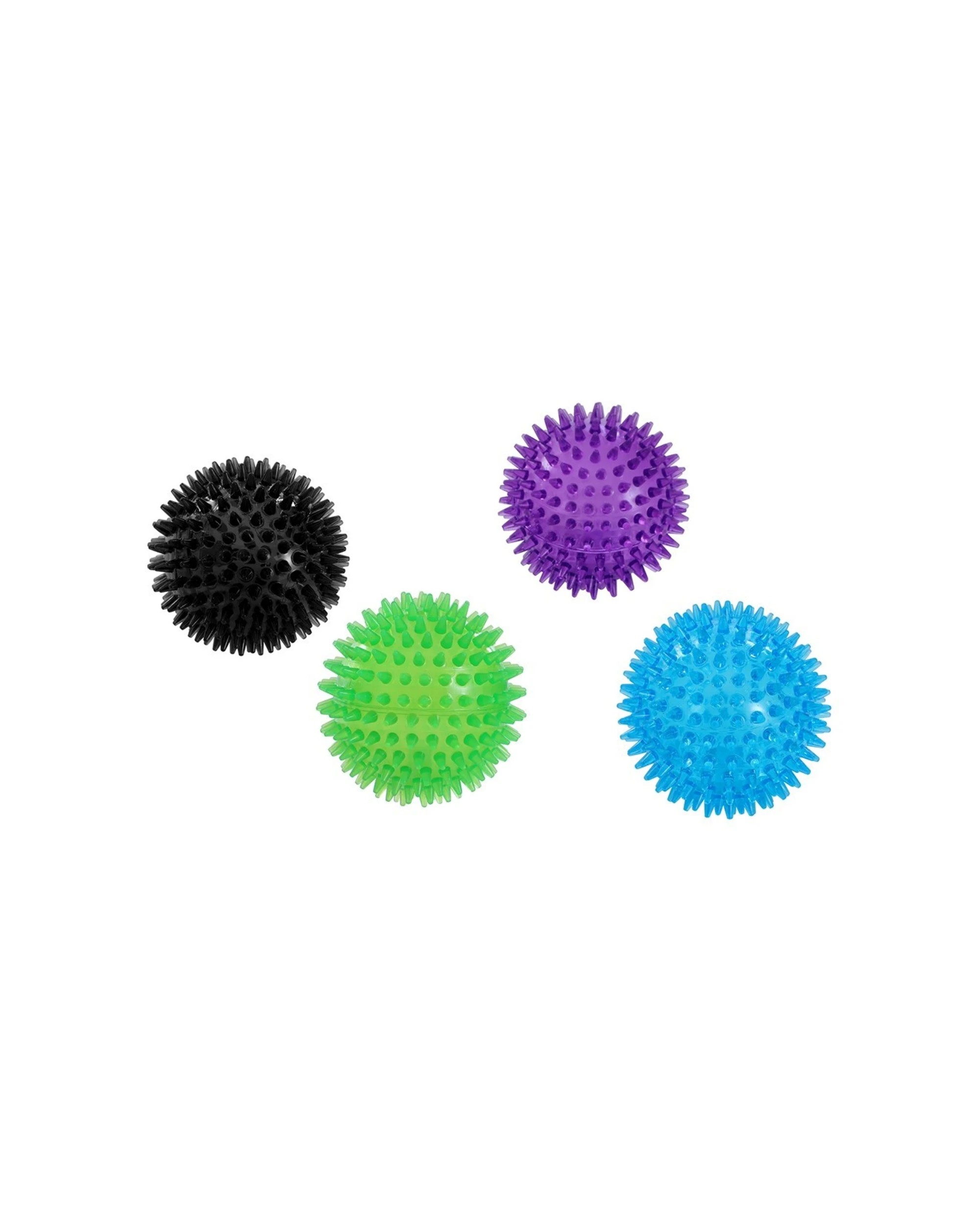 6 Paws And Claws 3pc Spikey Ball TPR Pet Toy 9cm - Multi, 6 of 9
