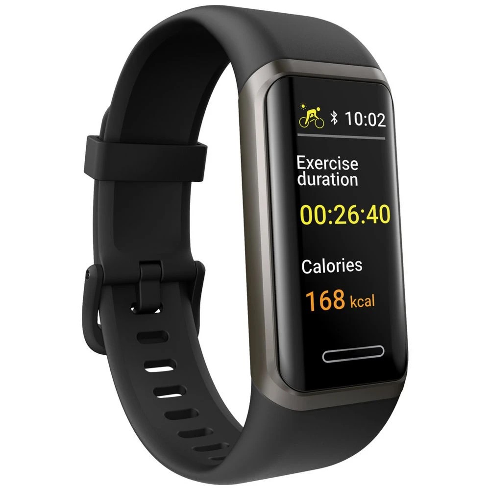 1 Ryze Elevate Smart Watch Black and Green, 1 of 3