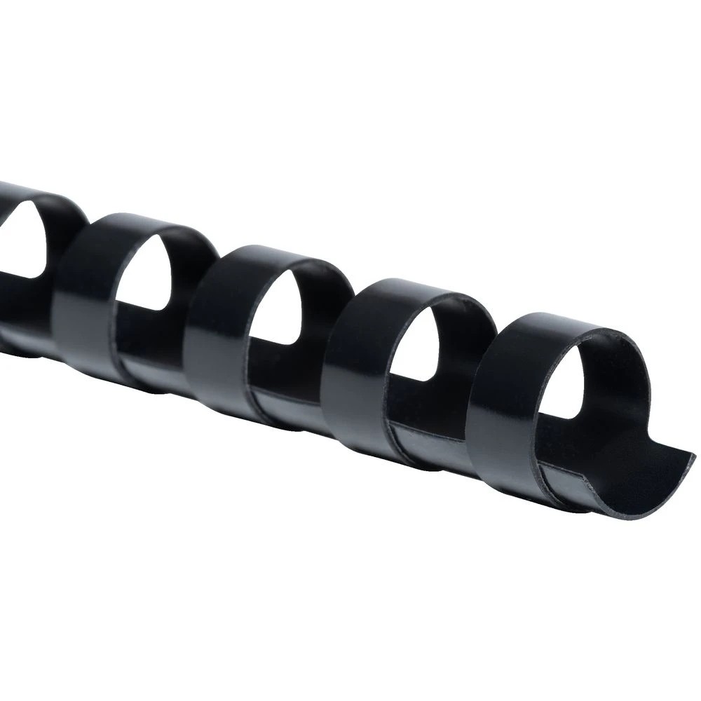 3 J.Burrows Binding Combs 21 Loop 12mm Black 100 Pack, 3 of 3