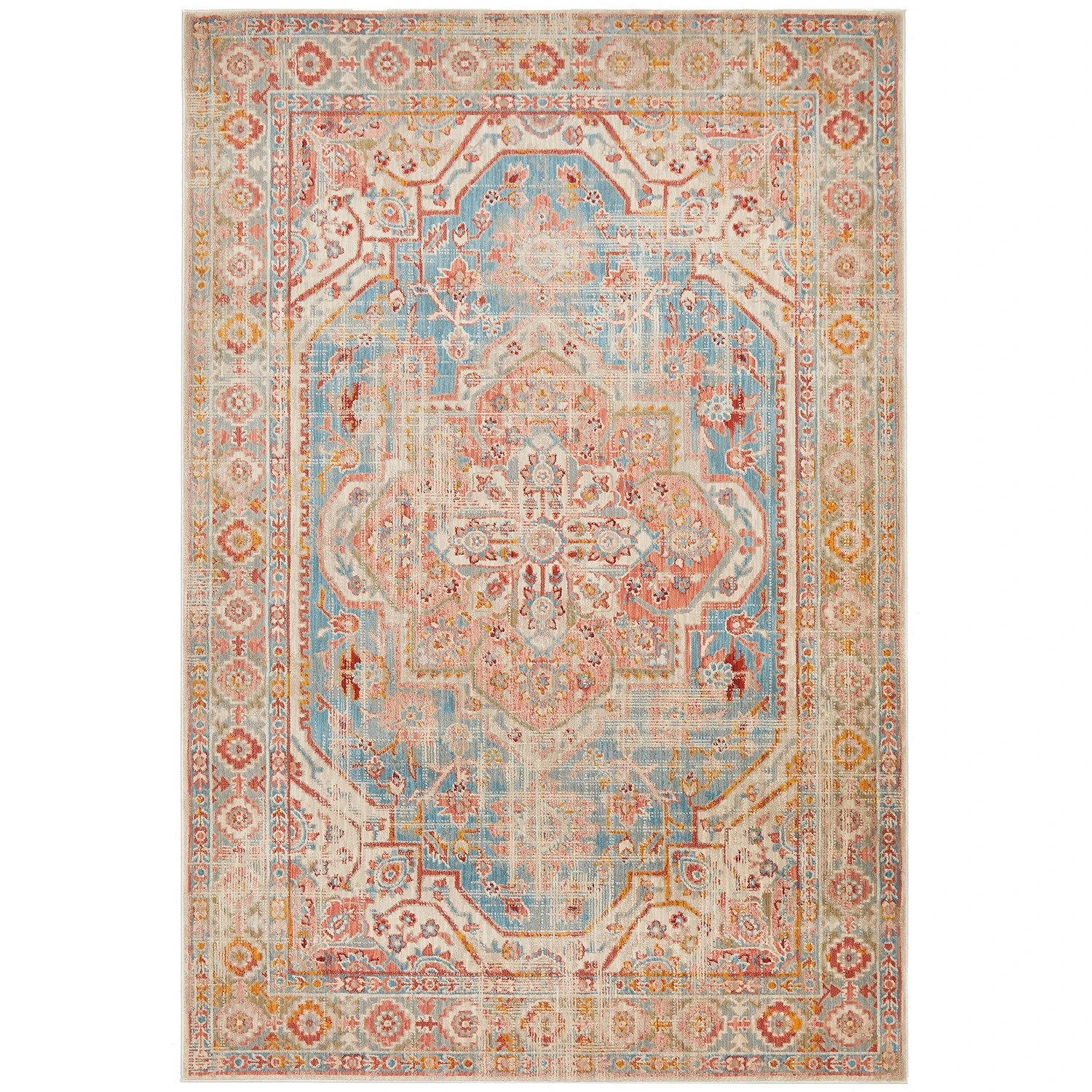 2 Common Ground Rugs Sojourn 110 400x300cm - Extra Extra Large Power Loomed Pet Friendly Floor Rug - Beige, 2 of 9