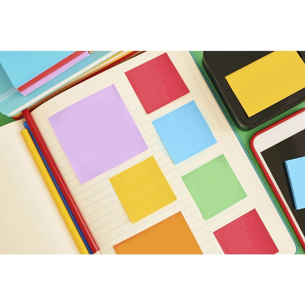 9 Post-it Super Sticky Notes 101x101mm Playful Primaries 6 Pack, 9 of 10